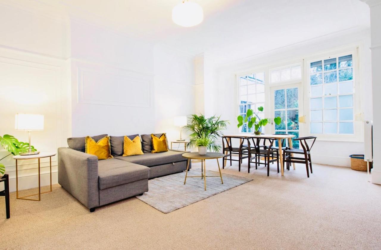 Spacious & Charming Garden Flat -Zone 2- Great For Central London Access Экстерьер фото
